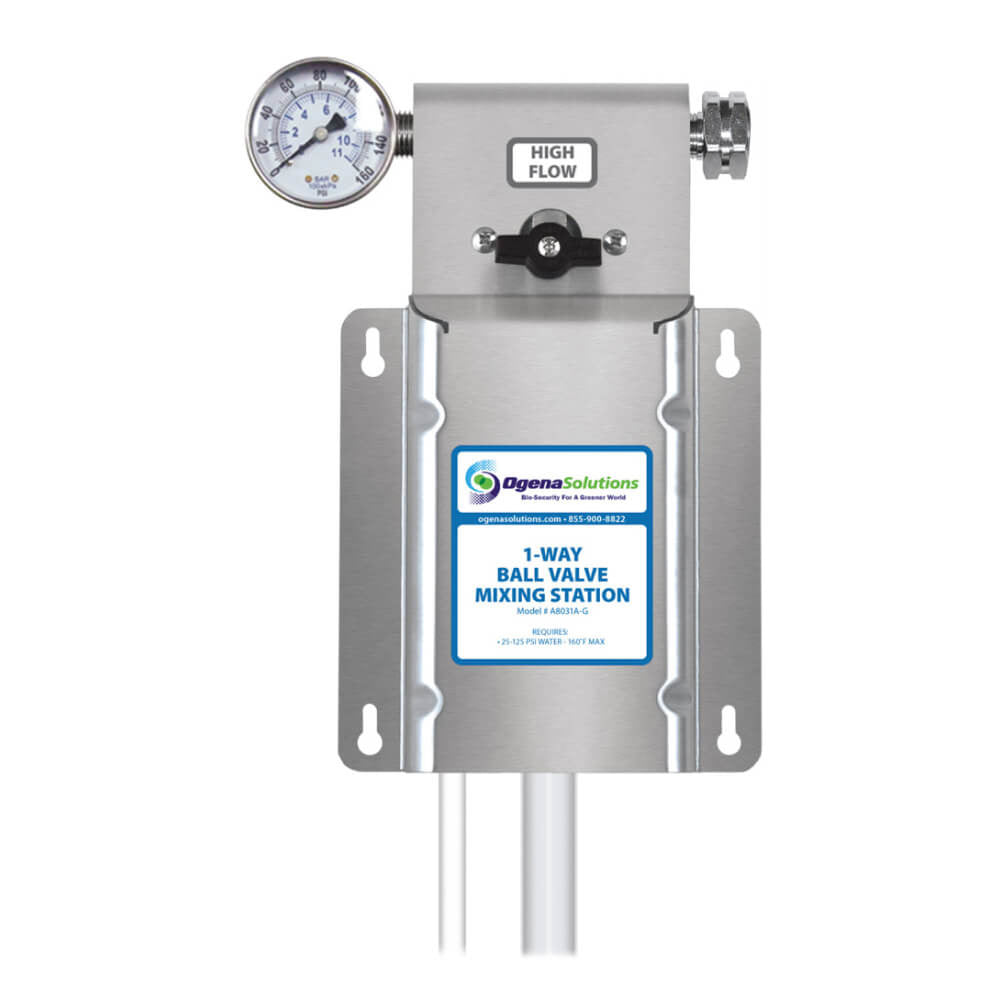 One Way Ball Valve Mixing Station