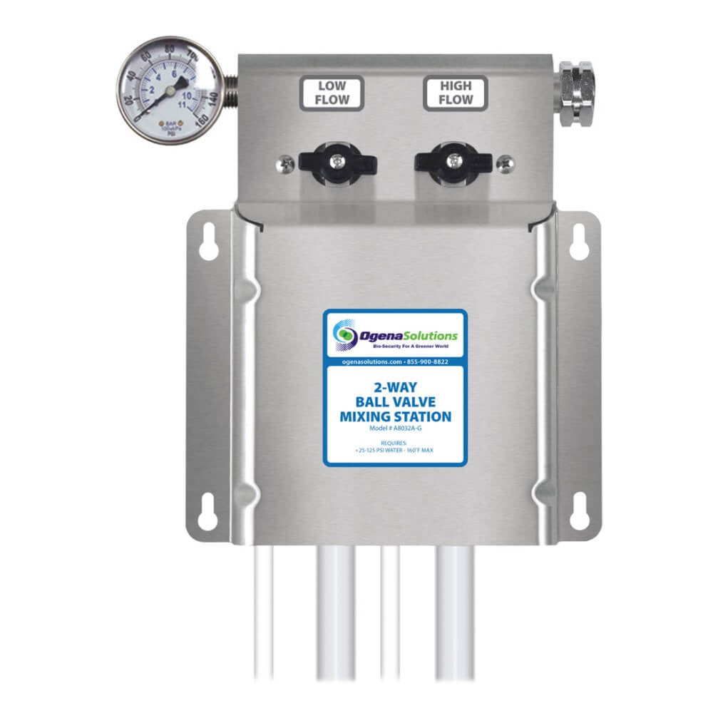 Two Way Ball Valve Mixing Station