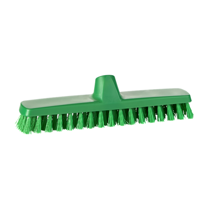 Vikan Deck Scrub Brush, 11.8" Stiff