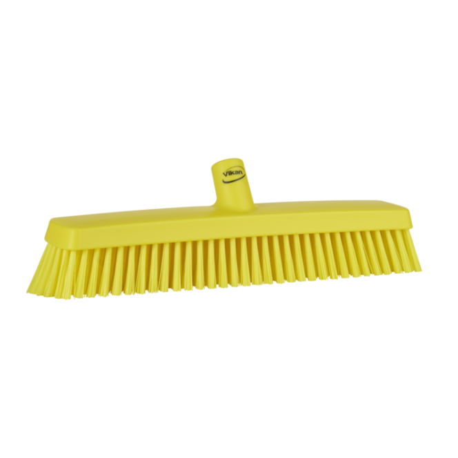 Vikan 16" Push Broom, Heavy Duty, Stiff