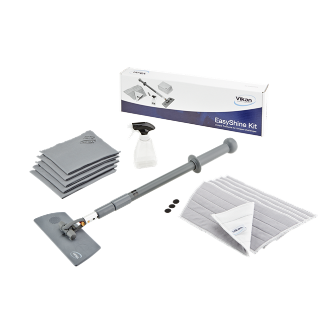 Easyshine Kit with Flexible Mop Frame