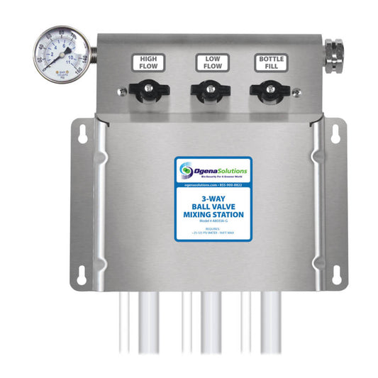 Three Way Ball Valve Mixing Station