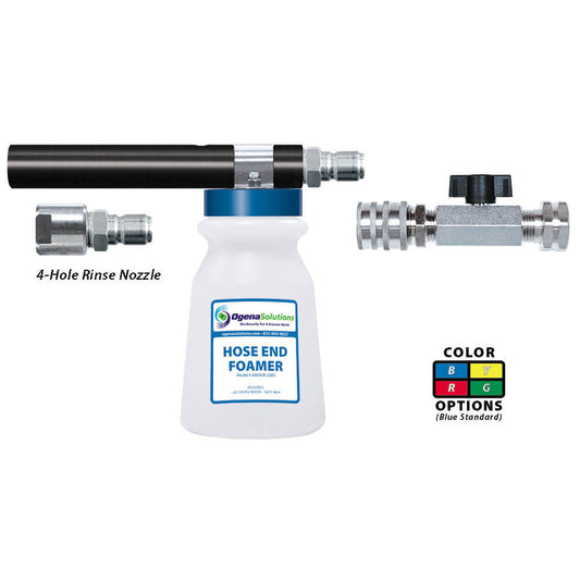 Hose End Foamer with Ball Valve (32 oz)