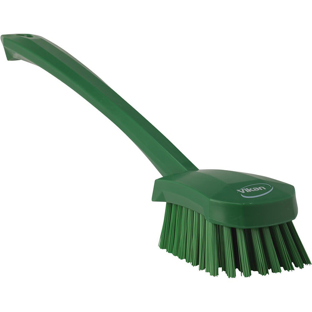 Vikan Long Handle Scrubbing Brush- Stiff