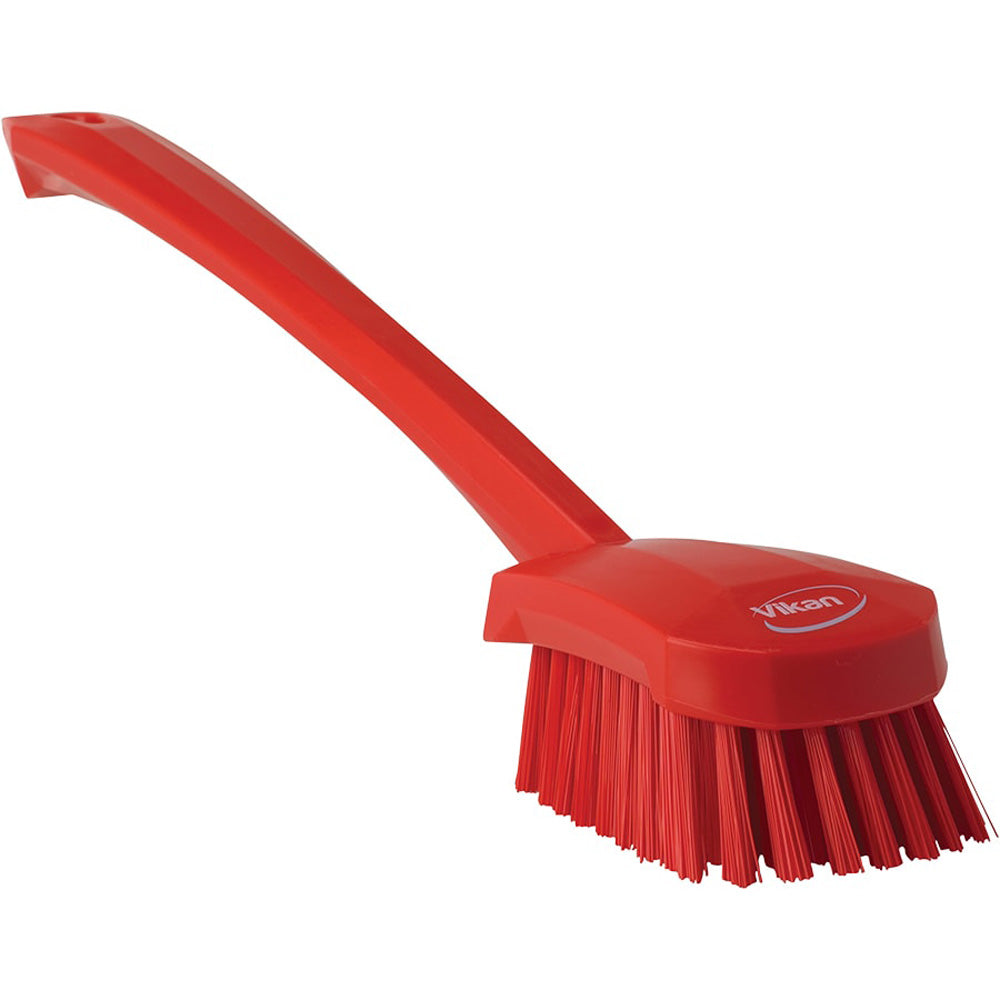 Vikan Long Handle Scrubbing Brush- Stiff