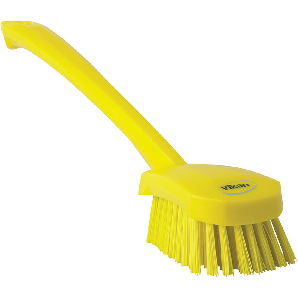 Vikan Long Handle Scrubbing Brush- Stiff