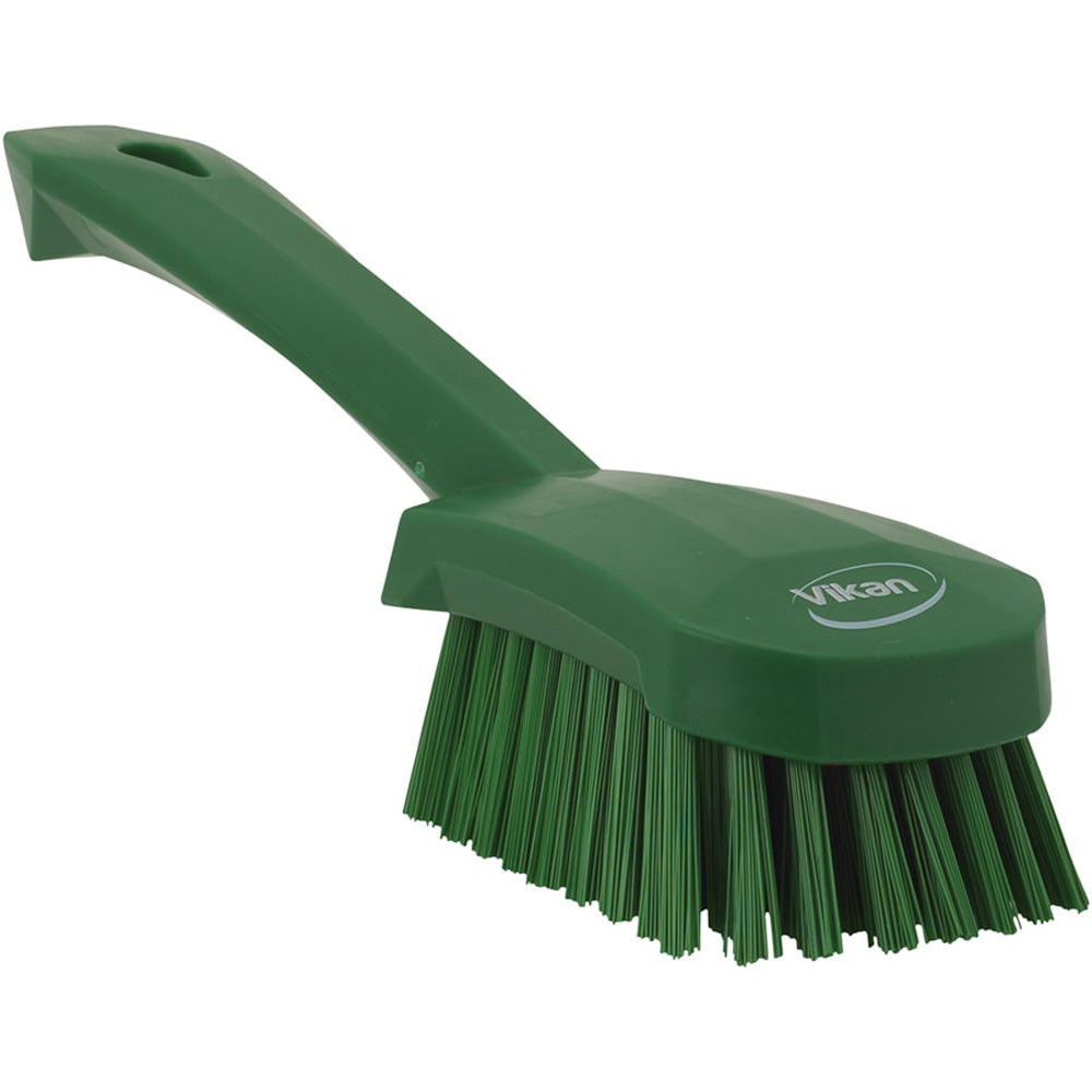 Vikan Short Handle Scrubbing Brush- Stiff