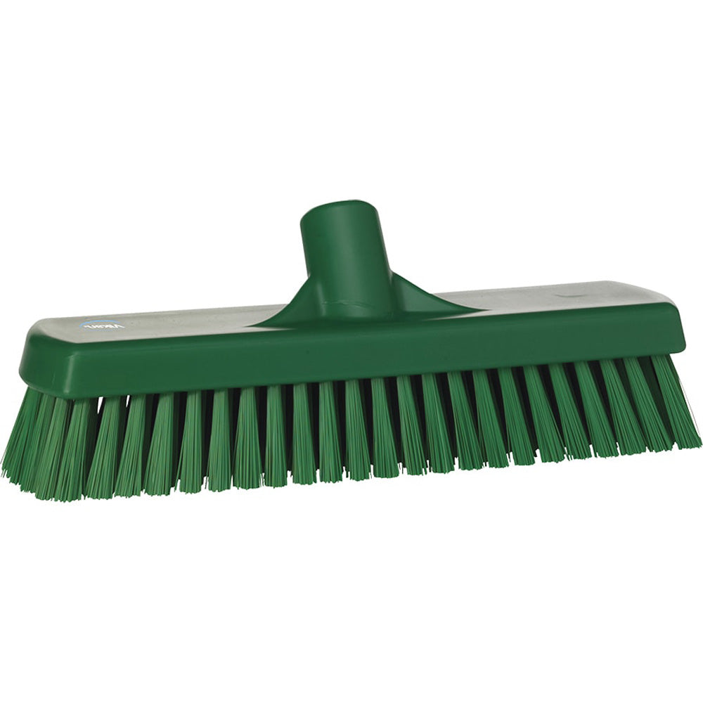 Vikan 12" Deck/Wall Scrub- Stiff