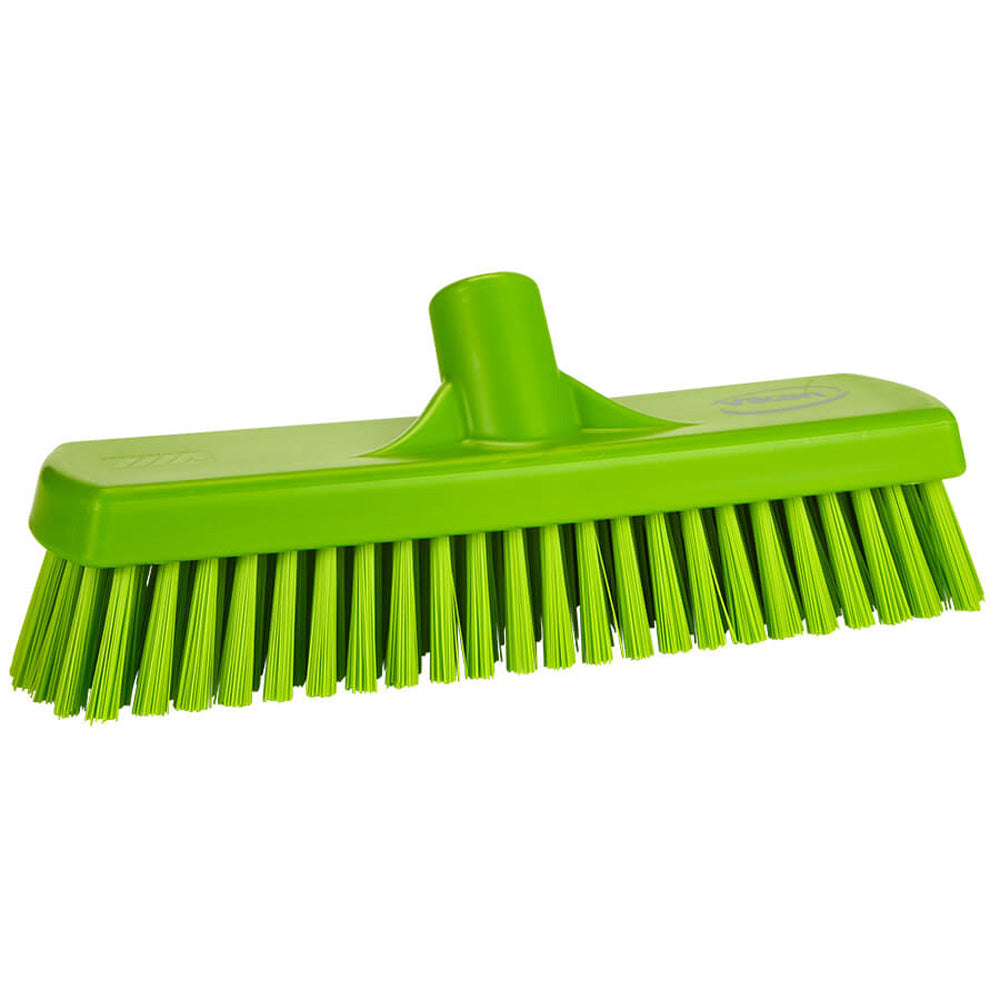 Vikan 12" Deck/Wall Scrub- Stiff