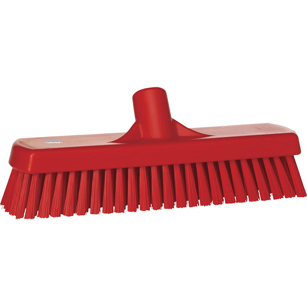 Vikan 12" Deck/Wall Scrub- Stiff