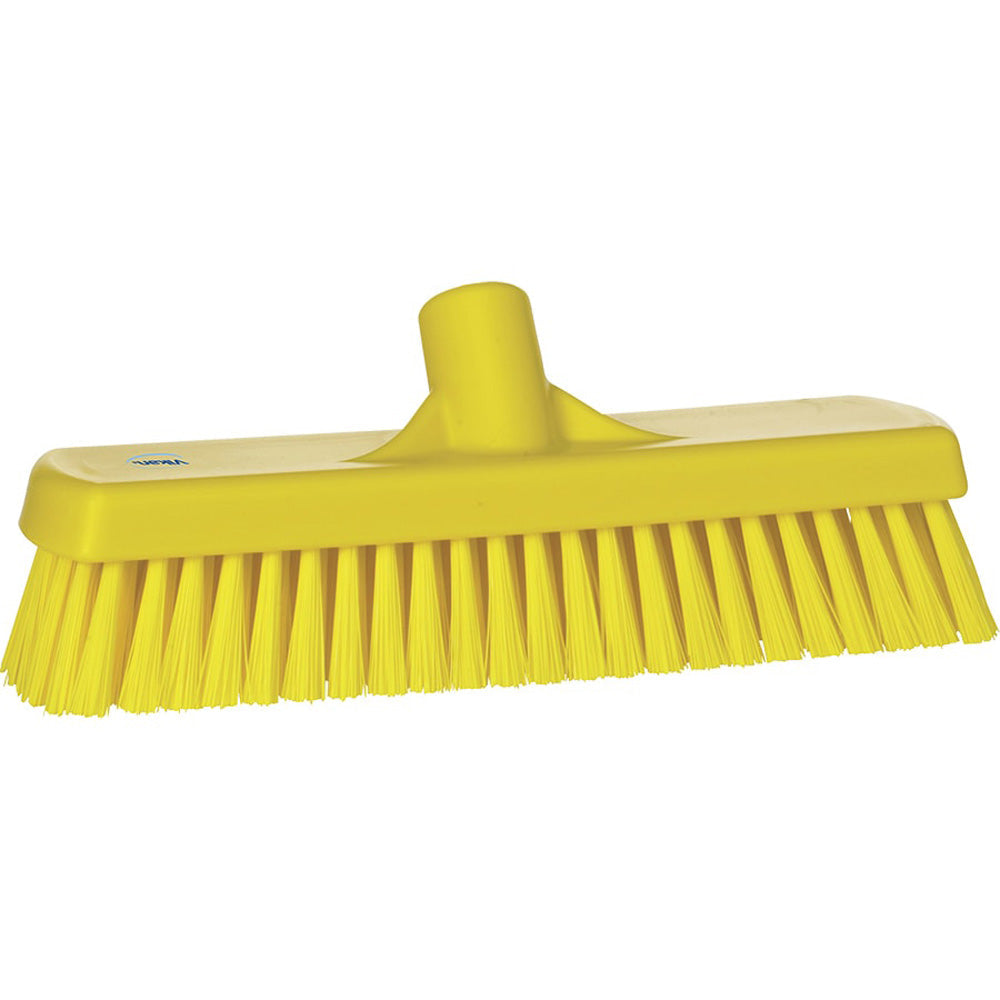 Vikan 12" Deck/Wall Scrub- Stiff