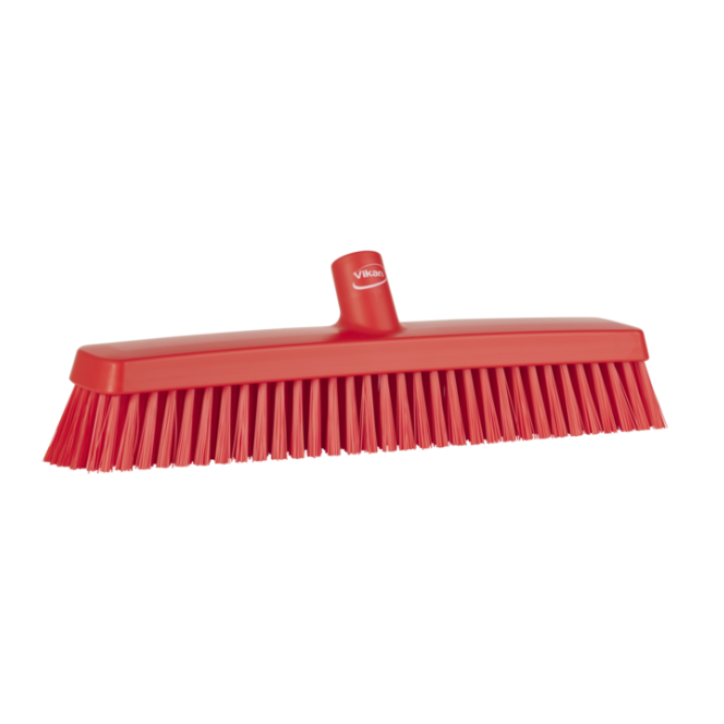 Vikan 16" Push Broom, Heavy Duty, Stiff