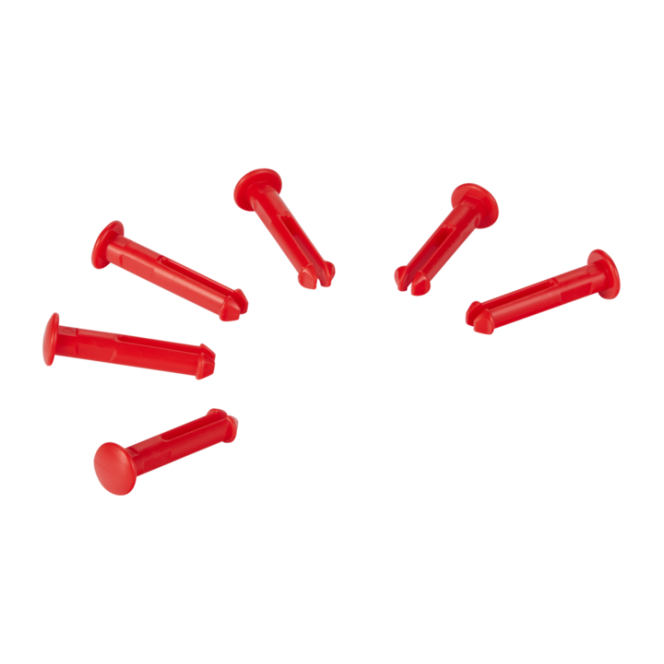 6 Spare part pins for 1011x and 1013x