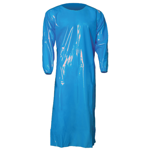 6 Mil Gown, Large, 45" Length