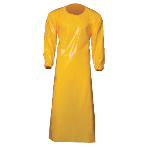 6 Mil Gown, Large, 45" Length