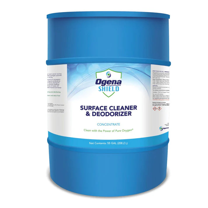 OgenaShield Surface Cleaner & Deodorizer  55 Gal Drum