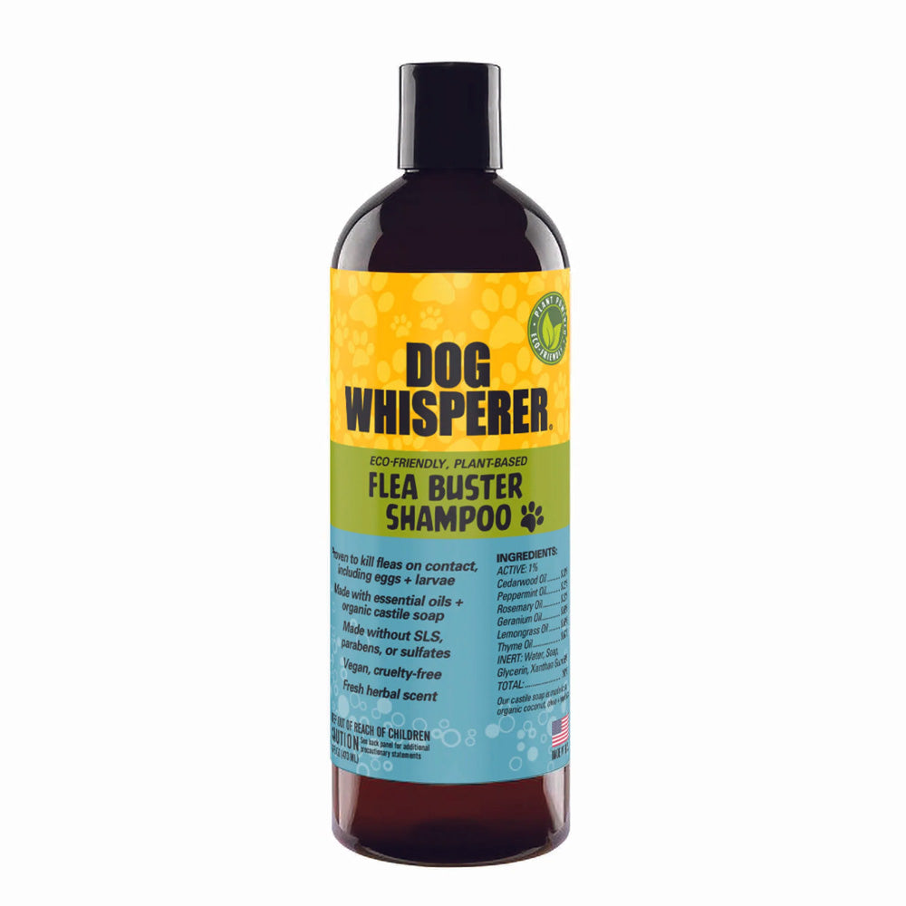 YAYA Dog Whisperer Flea Buster Shampoo, 16 oz
